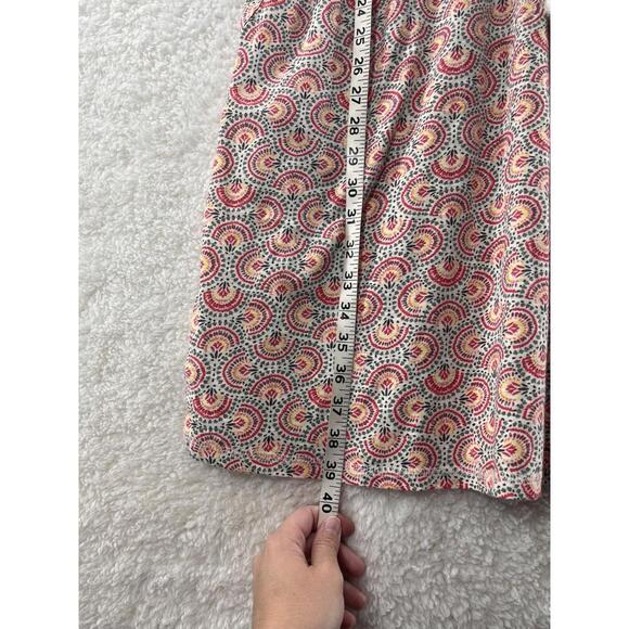 T By Talbots Dress Women's Large Medallion Print Sleeveless 100% Cotton New - Picture 4 of 9